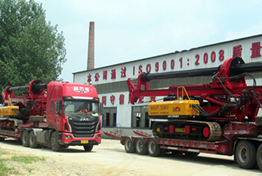 DR-160 rotary drilling rig is shipping