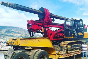 DR-120 rotary drilling rig contributes to the construction of Tibet