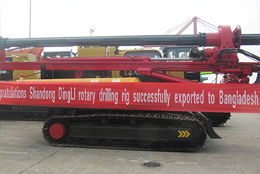 Customized drilling rig for Bangladesh customers