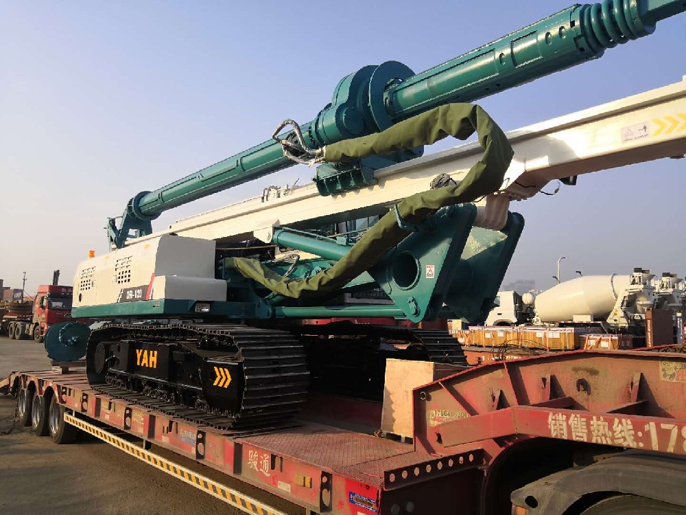 Congratulations on the successful export of dr-120 30m drilling rig!