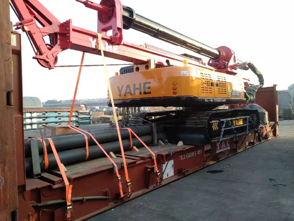 DR-120 rotary drilling rig export to kenya
