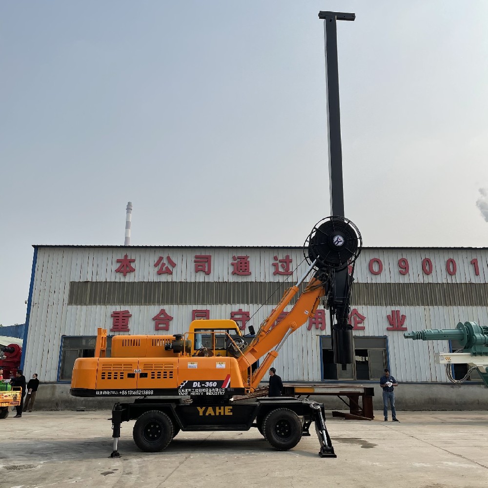 30m wheel type rotary drilling rig