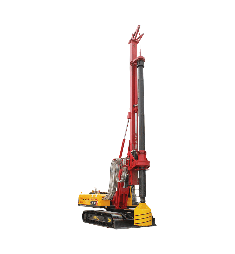 DR-120-Kelly bar rotary drilling rig-rotary drilling rig-pile driver ...