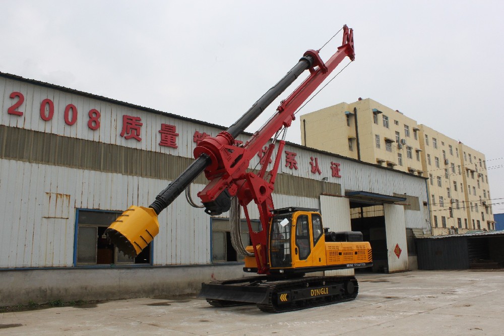 30m pile drilling driver working video