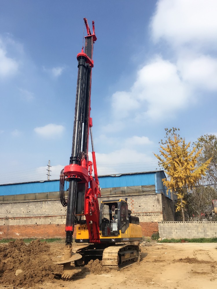 20m drilling rig working video