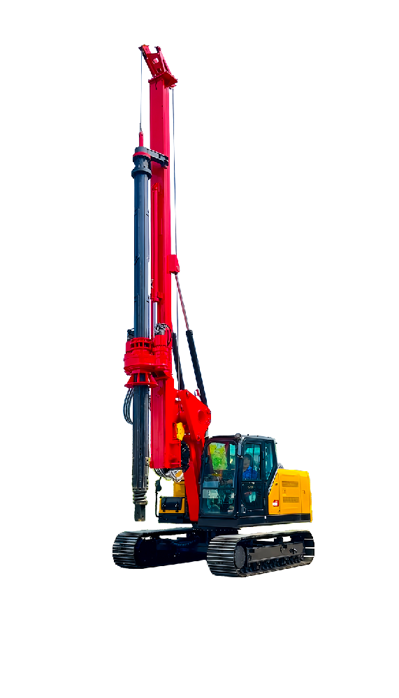 Sany 135 excavator modified rotary drilling rig