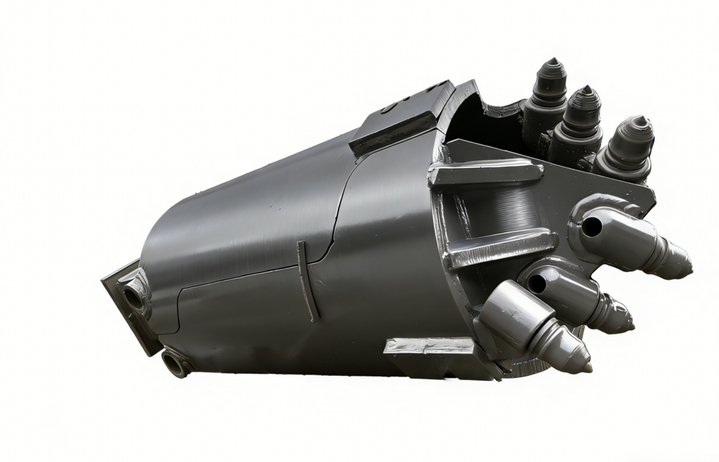 Open bucket drill bit