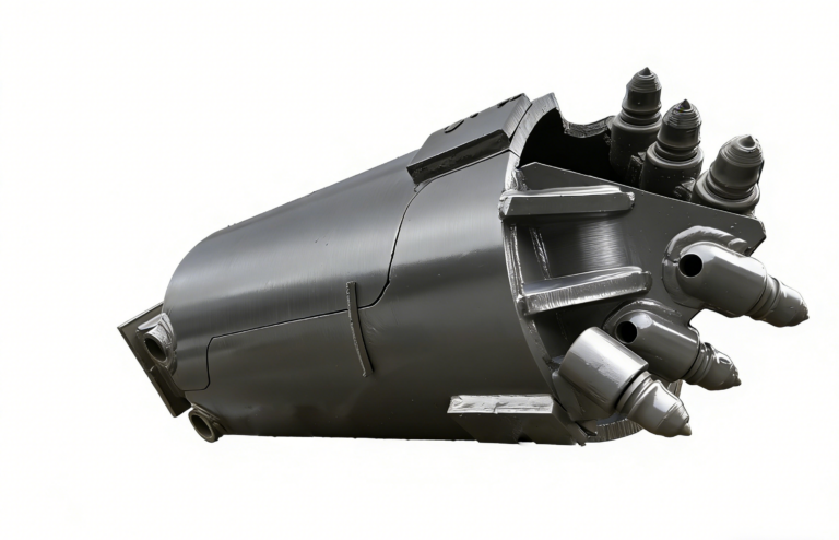 Open bucket drill bit