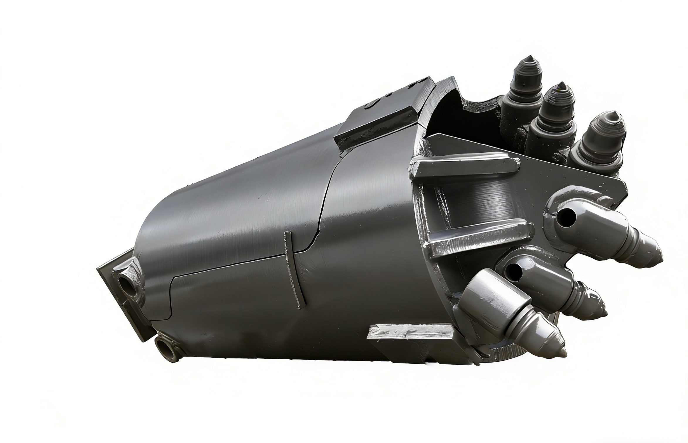 Open bucket drill bit