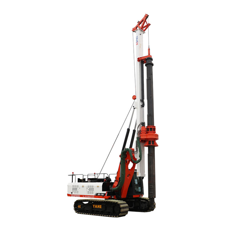 Crawler type inter lock kelly bar rotary drilling rig DR-150 model