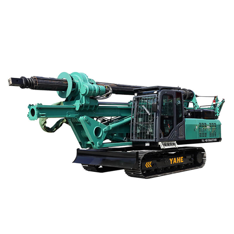 Crawler type inter lock kelly bar rotary drilling rig-DR-100
